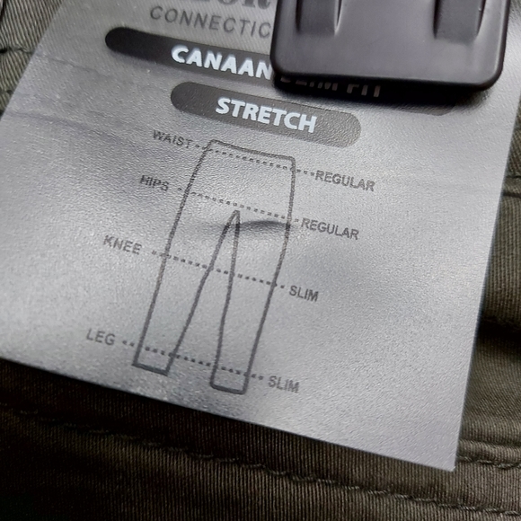 Taylor Vintage Commuter Stretch Khaki  slim fit pants - Picture 11 of 13